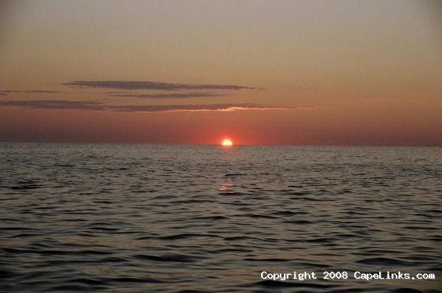 BB buoy sunset