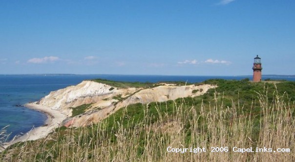 Aquinnah Cliff and Lighthouse