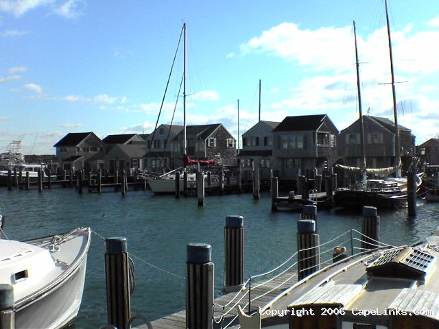 Nantucket Harbor Scene