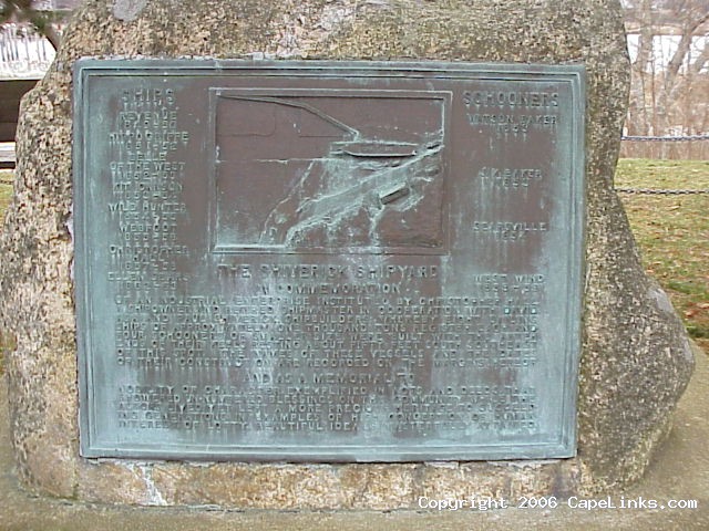 shiverick shipyard plaque