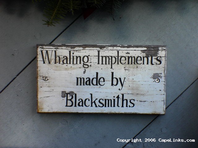 whaling tools made by blacksmiths