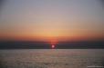 offshore sunset