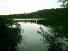 Pond seen from beach